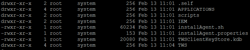 directory structure